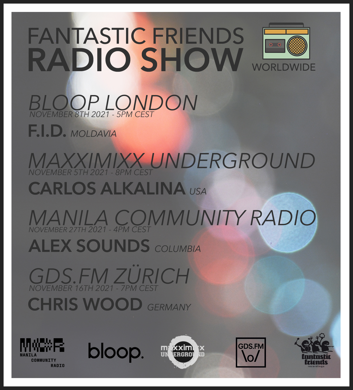 fantastic friends radio show november