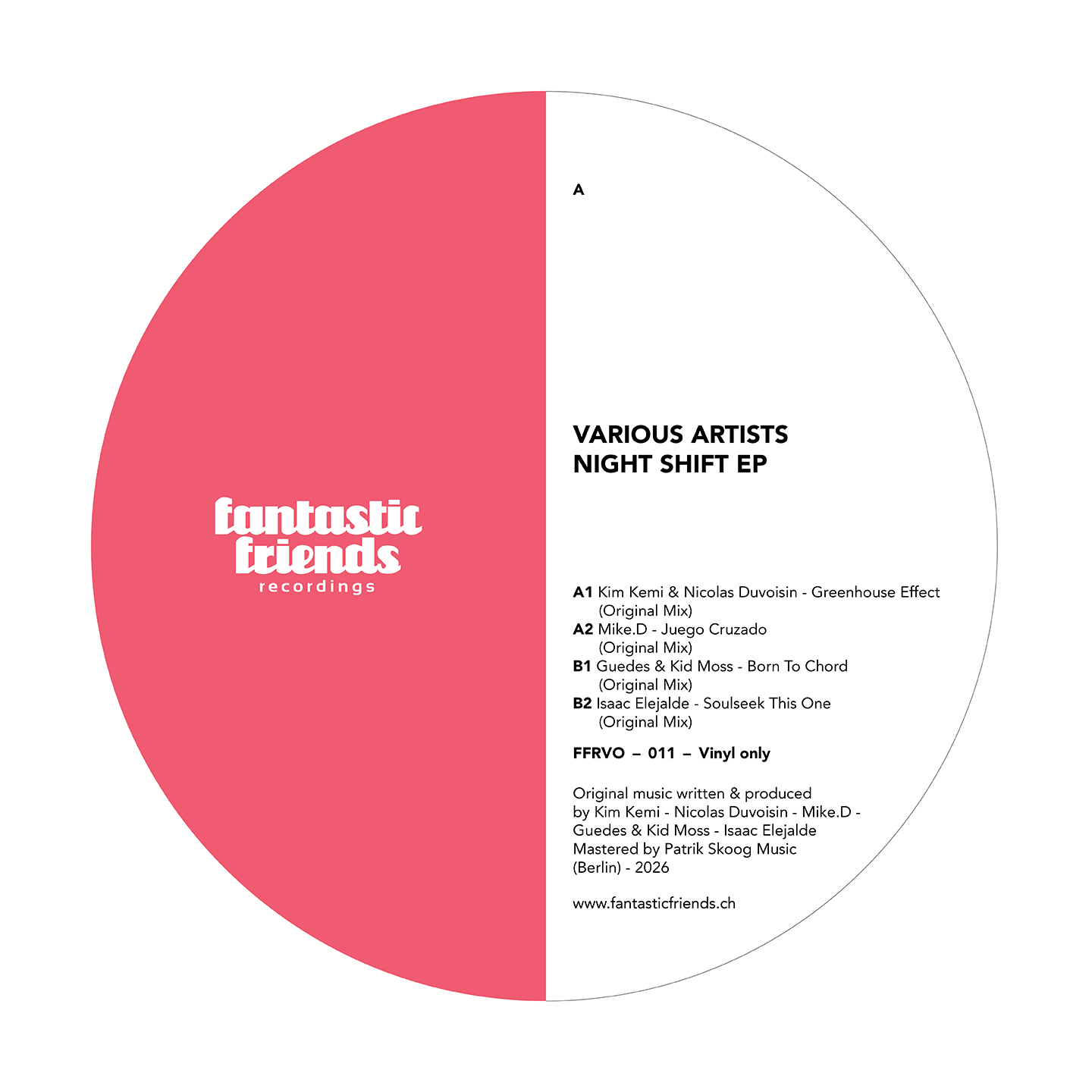 Various Artists - Night Shift EP (Vinyl Only)